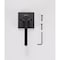 Sure-Loc Hardware Sure-Loc Hardware Vail Handleset, Logan Handleset Trim, Flat Black VL507-LN FBL - alternate 2